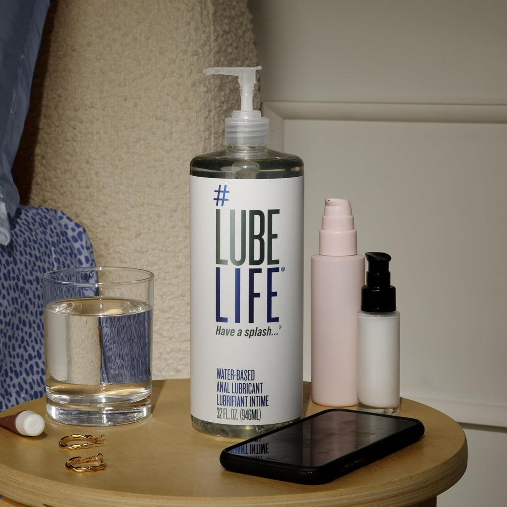 LubeLife Lubricante anal a base de agua para hombres, mujeres y par...