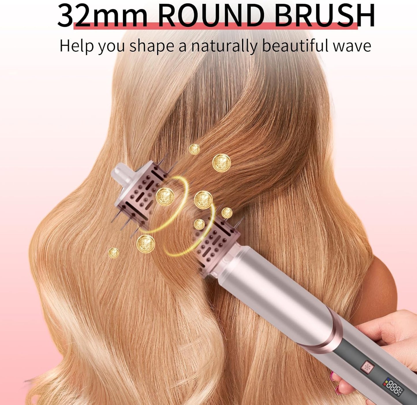 AVENHO 9 en 1 - Cepillo para peinar el cabello y secador de pelo, 1...