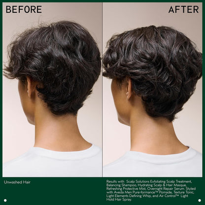 Aveda Scalp Solutions Overnight Scalp Renewal Serum | Fortalece y repara la barrera del cuero cabelludo para todo tipo de cabello | Alivia el cuero cabelludo rojo, seco e irritado | 98% derivado