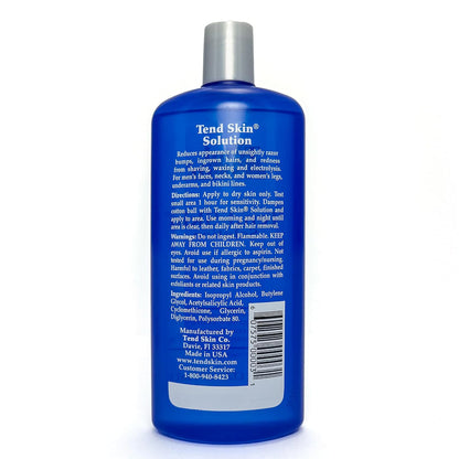 Solución para el cuidado de la piel en botella de Tend Skin.