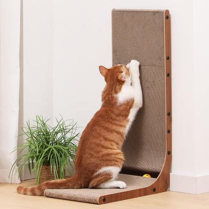 FUKUMARU Rascador para Gatos, Almohadilla para Rascar de 26.8 Pulga...