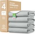 IMPROVIA® Almohadillas lavables para incontinencia reutilizables de...
