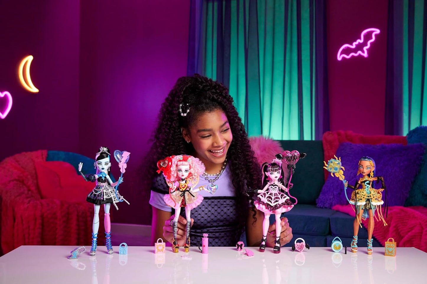 Monster High Muñeca de Cumpleaños Dulce y Aterradora, Frankie Stein...