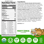 Orgain Organic Kids - Batido nutricional de proteínas, cereales fru...