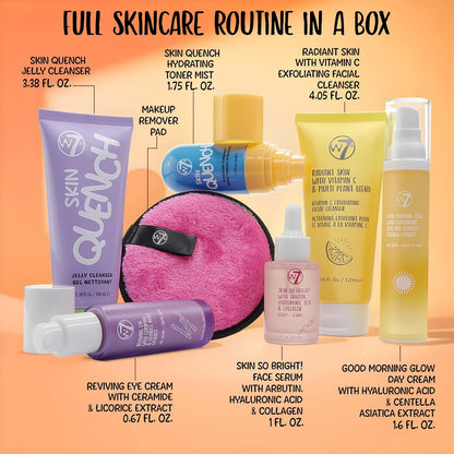 W7 Beauty Blast Skincare Secrets Set \u2013 Rutina completa de cuid...