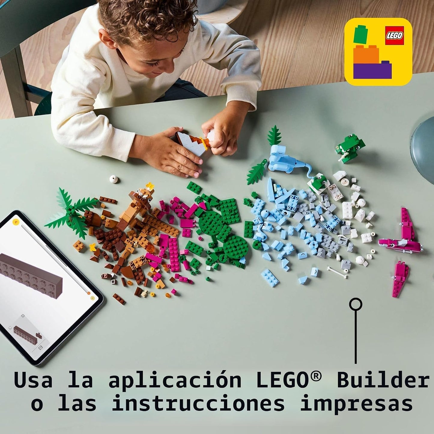 LEGO Clásico Juguetes Creativos Dinosaurios - Bloques de Construcci...