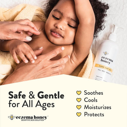 ECZEMA HONEY Loción corporal de avena - Crema de manos y cuerpo par...