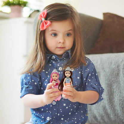 Juego de muñecas pequeñas con mini muñecas de princesa para niñas \...