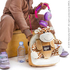 Mochila para niños pequeños Naturally KIDS con. Juguete de jirafa d...