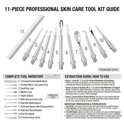 Appearus Kits de herramientas profesionales para el cuidado de la p...