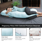 MOON PARK - Almohadas de embarazo y maternidad de cuerpo completo p...