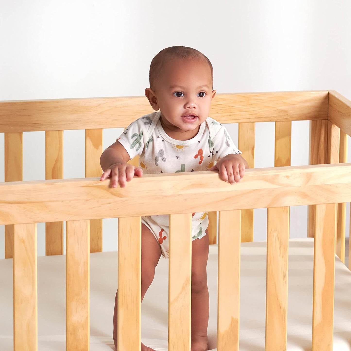 Gerber Mamelucos Bodies unisex de manga corta para bebé, paquete de 8