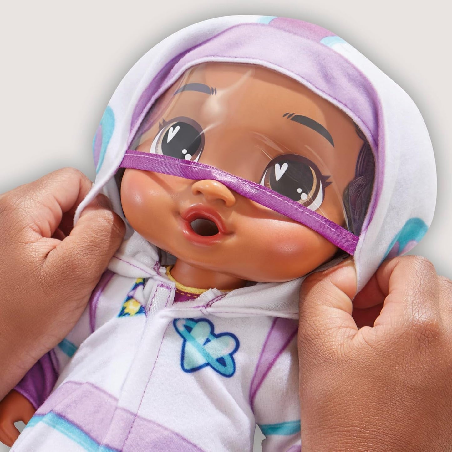 Baby Alive Super BFF Tilly Tinker Cabello Negro Muñeca Bebé para Ve...