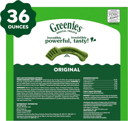 Greenies Golosinas dentales naturales para perros adultos recomenda...