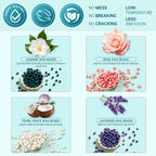 Kit de depilación Lifestance para mujeres y hombres - Calentador di...