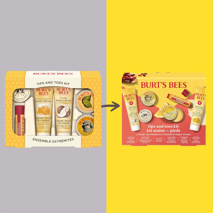 Burt's Bees Kit de ideas de regalos, consejos y dedos de los pi...