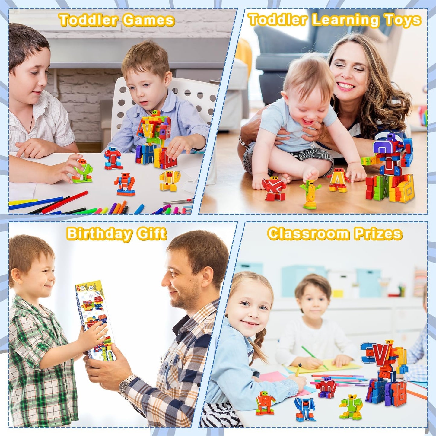 Regalos de juguete de cumpleaños para niños y niñas de 3, 4,
