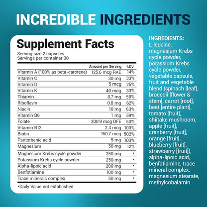 Dr. Berg Multivitamínico integral con minerales - Multivitamínico d...