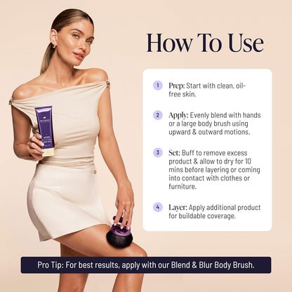 Westmore Beauty Body Coverage Perfector x Blend &amp; Blur Body Bru...