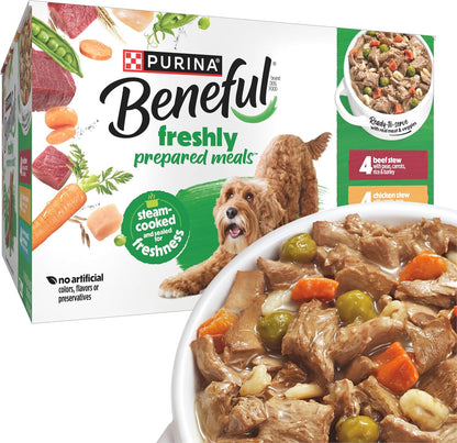 Purina Beneful - Paquete variado de alimentos húmedos en salsa para...