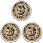 Honest Amish Acondicionador sin enjuague para barba, hecho con solo...