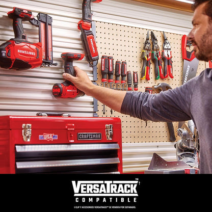 CRAFTSMAN V20 MAX - Taladro inalámbrico y destornillador de impacto...