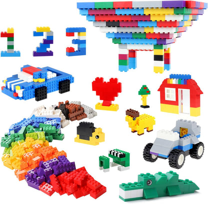 Building Bricks 568 piezas de juguetes, bloques de construcción clá...