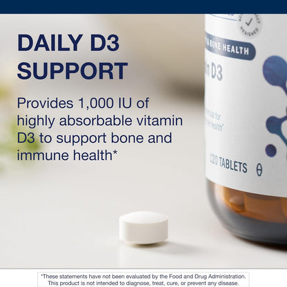 Metagenics D3 1000 - Suplemento de vitamina D - Densidad ósea y apo...