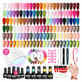 VANREESA Kit de esmalte de uñas de gel con luz UV, 53 piezas, juego...