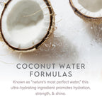 ALURAM Acondicionador sin enjuague de agua de coco para cabello san...