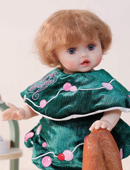 Cloveray Muñecas de bebé, 18 pulgadas realista Reborn Full Vinyl Ba...