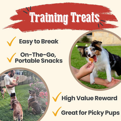 Farm To Pet - Golosinas de entrenamiento para perros - Chips de pol...