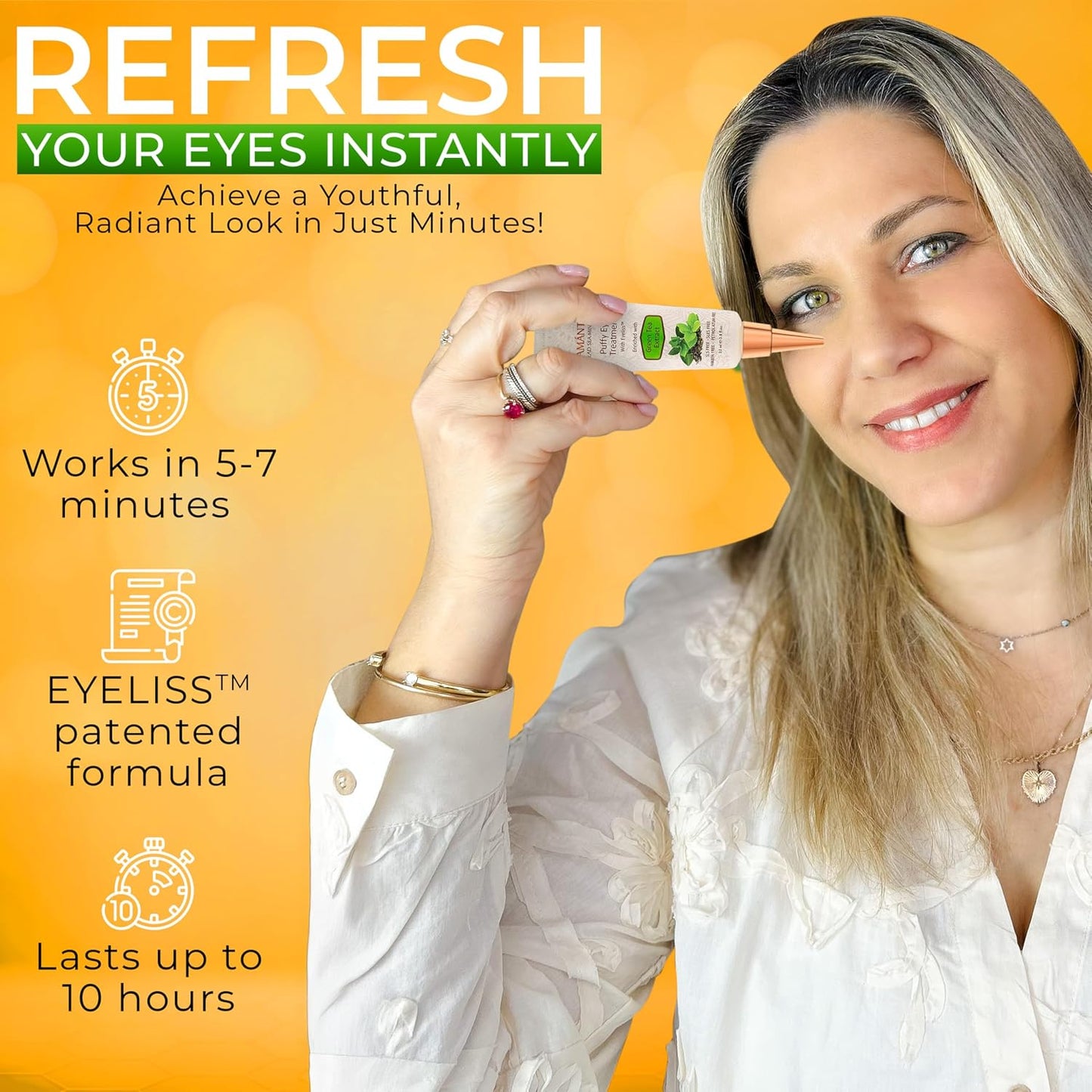 Tratamiento para ojos hinchados Resultados instantáneos \u2013 Elim...