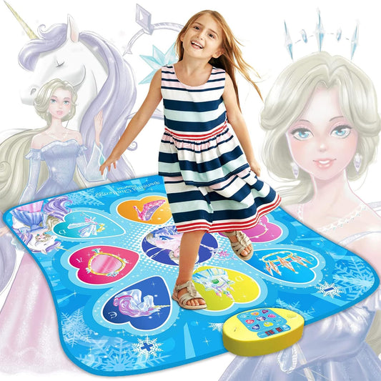 SUNLIN Alfombrilla de Baile, Juguetes de Regalo para Niñas de 3, 4,...