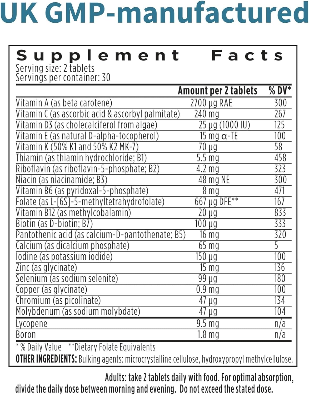 Igennus Multivitamínico Metilado para Hombres con 22 Activos, Entre...