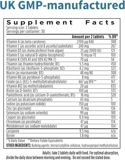 Igennus Multivitamínico Metilado para Hombres con 22 Activos, Entre...