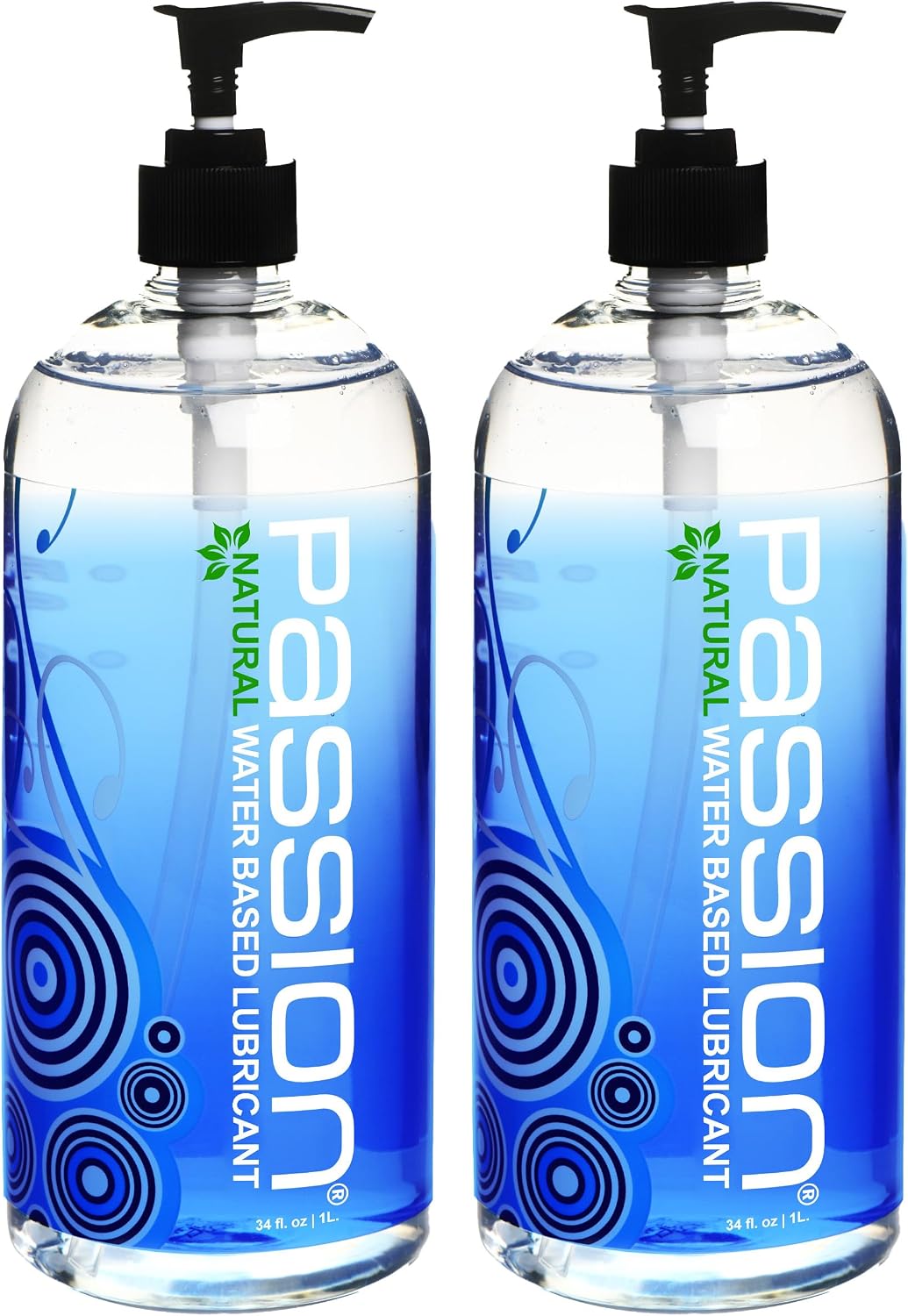 Passion Lube Lubricante Personal Natural a Base de Agua Paquete Dob...