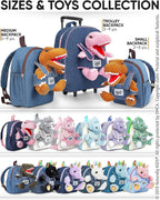 Naturally KIDS Maleta para niños pequeños con juguete de dinosaurio...