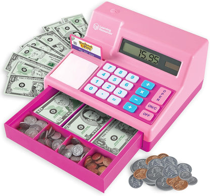 Learning Resources Estuche de juego surtido, caja registradora para...