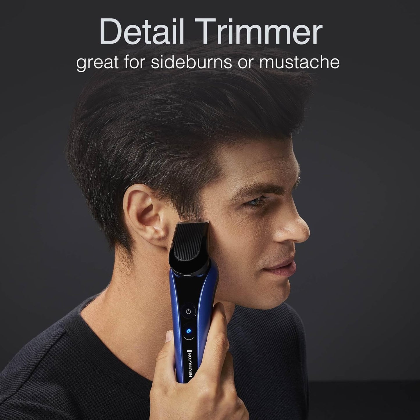 Remington Limitless X7 - Afeitadora para hombre, cuchillas de titanio y tecnología Power Sense, afeitadora eléctrica giratoria de rendimiento avanzado con bola pivotante para comodidad de piel sensible, 100% impermeable.