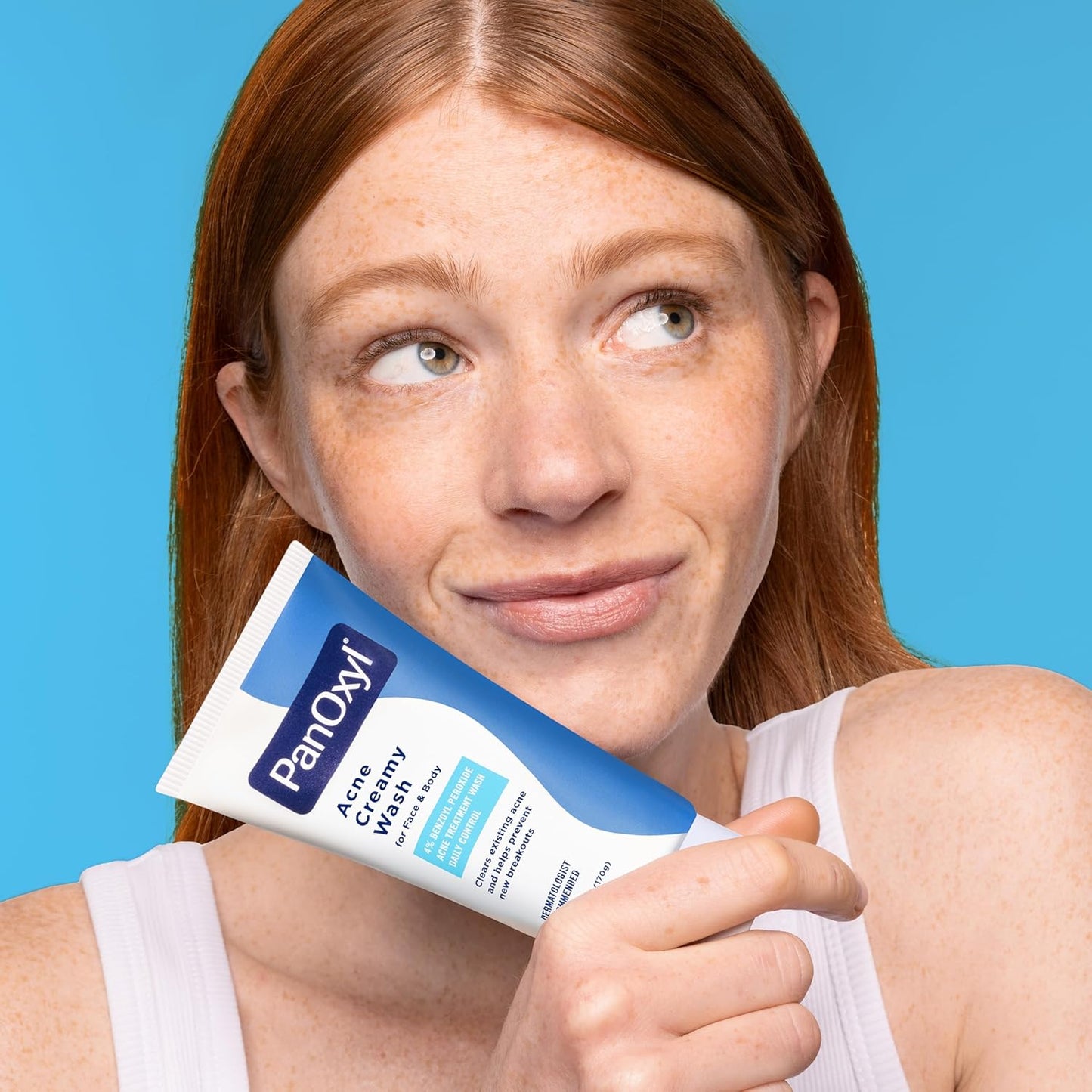 PanOxyl Crema Lavante Hidratante Antimicrobiana para el Acné, 4% Pe...