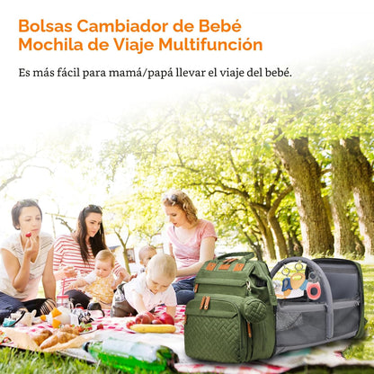 Astro alan Bolsas de pañales para bebé con estación de cambio, moch...