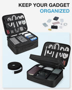 BAGSMART Bolsa organizadora de cables, organizador de artículos ele...