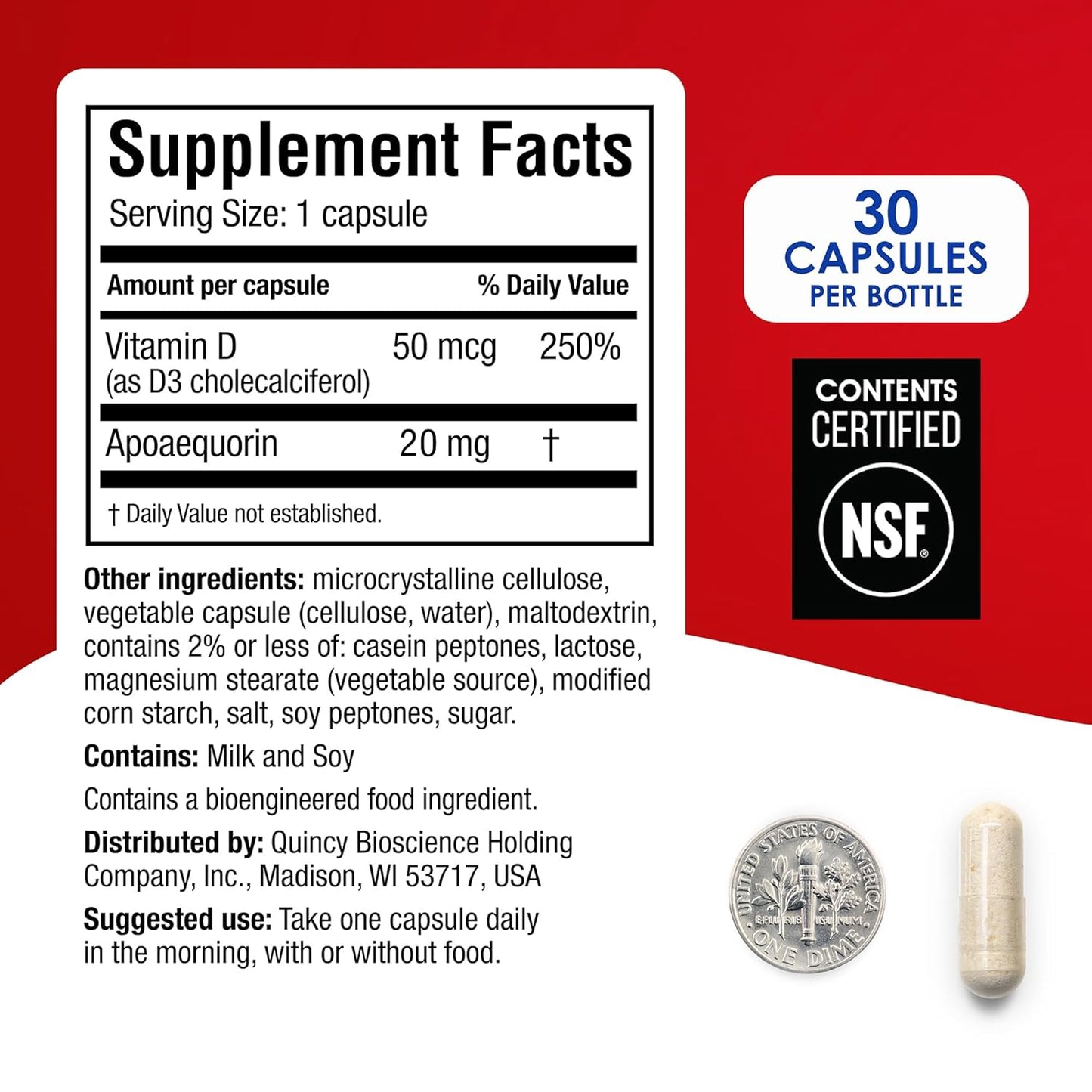 Prevagen Extra Strength - 90 cápsulas (suministro de 3 meses) | For...