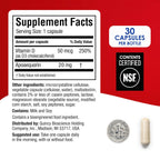 Prevagen Extra Strength - 30 cápsulas (suministro para 1 mes) | For...