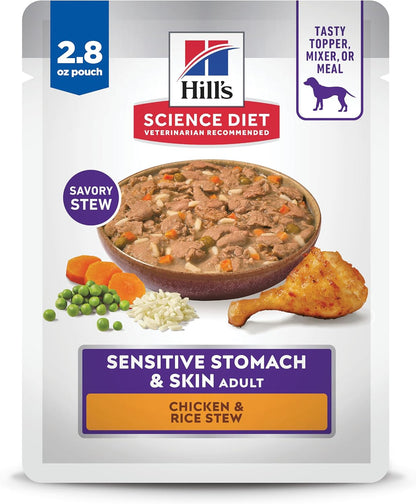 Hill's Science Diet Estómago y piel sensibles, adultos 1-6, sop...