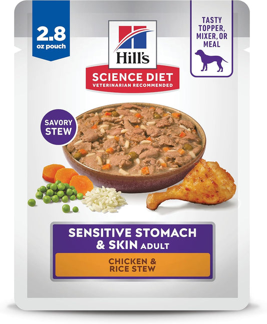 Hill's Science Diet Estómago y piel sensibles, adultos 1-6, sop...