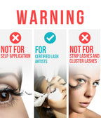 STACY LASH Lightning Speed - Pegamento para extensión de pestañas,...