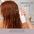 ALURAM Acondicionador sin enjuague de agua de coco para cabello san...