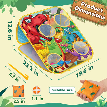 Bean Bag Toss Game for Kids - Cornhole Board Outdoor Toys for Toddl...